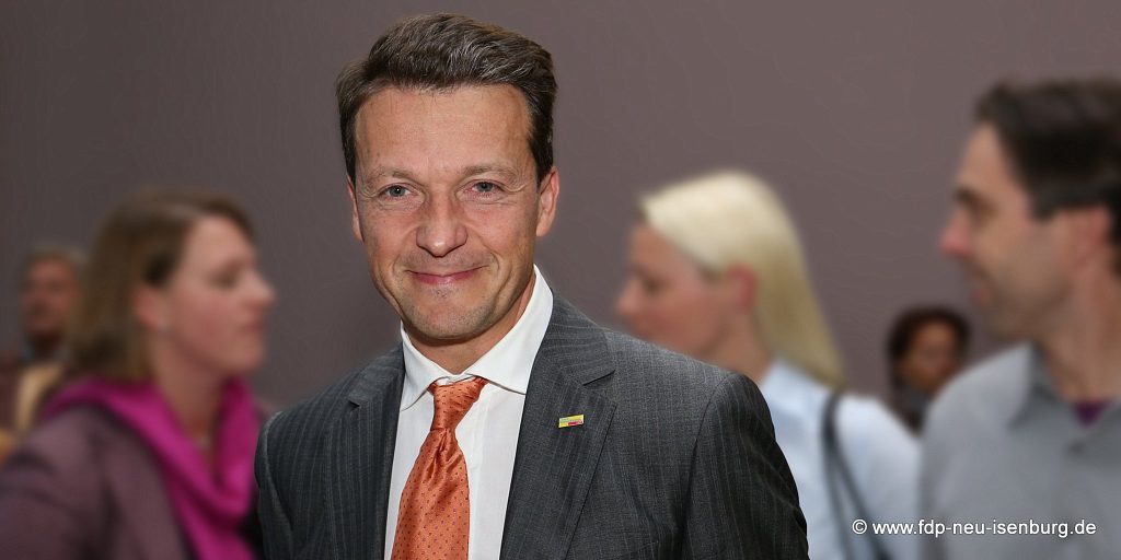 Jörg Müller, bisheriger Ortsvorsitzender der FDP Neu-Isenburg