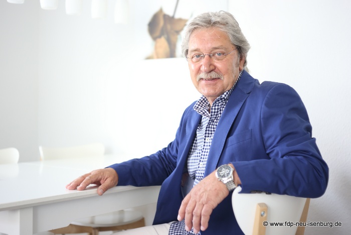 Rolf Scholibo, Beisitzer im Vorstand der FDP Neu-Isenburg
