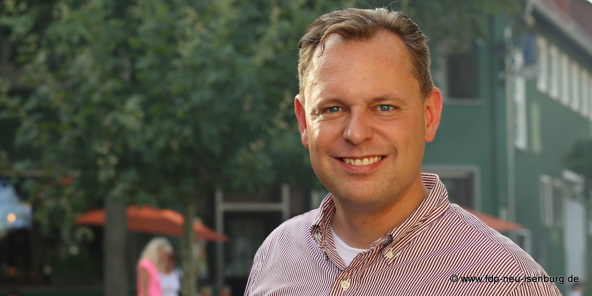Thilo Seipel, Spitzenkandidat der FDP Neu-Isenburg zur Kommunalwahl.